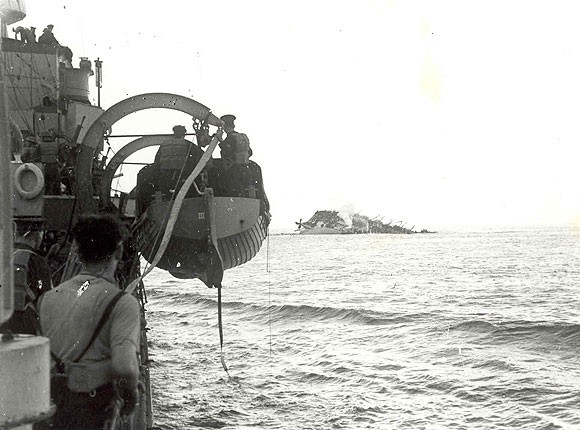 Le naufrage du Lancastria au large de Saint Nazaire le 17 juin 1940