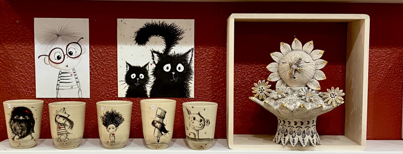 Le Nid des Bleuettes Pornic boutique atelier artisan potière céramique