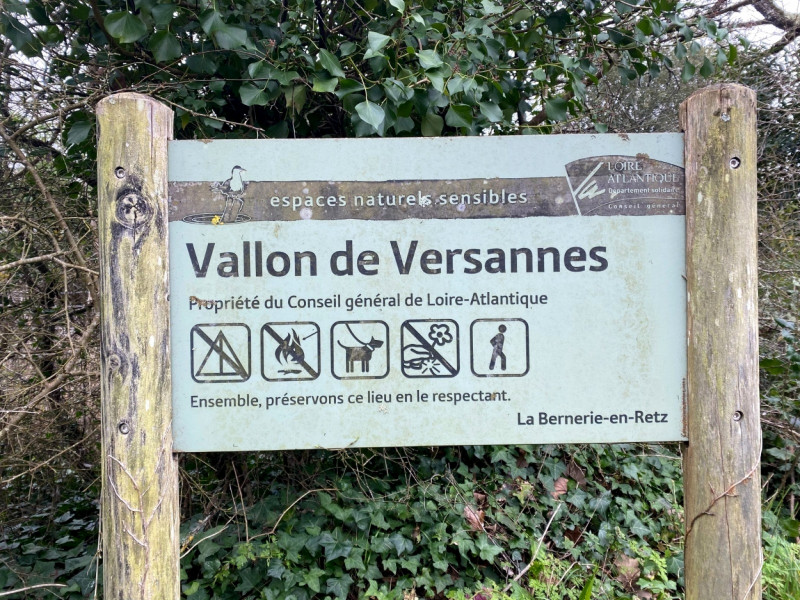 Le Vallon de Versannes la bernerie en retz destination pornic espace naturel sensible