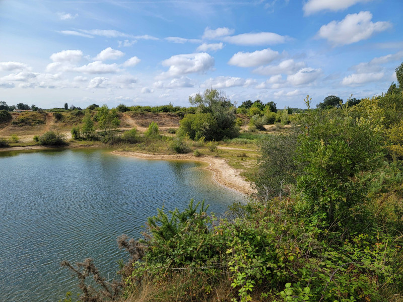 carrières des grandes perrières carrières d'arthon site naturel chaumes idée balade chaumes en retz espace naturel point d'eau balade randonnée  arthon en retz chaumes en retz chéméré destination pornic