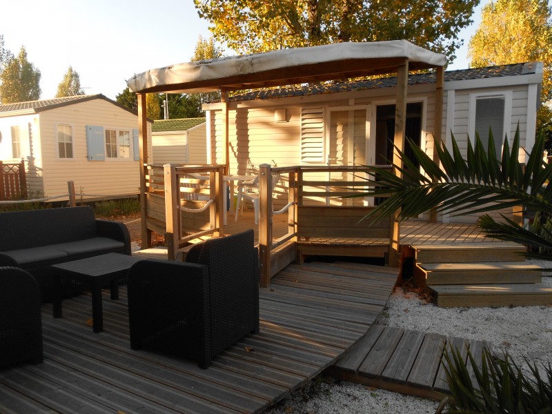 la plaine-sur-mer, camping, l'albatros, piscine, cabane sur piloti, mobil-home, tente, caravane, WIFI