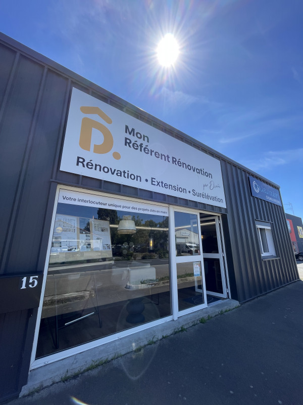Mon Référent Rénovation devanture vitrine boutique Pornic Loire-Atlantique