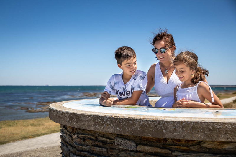 orientation table panorama history la tara la plaine sur mer	
