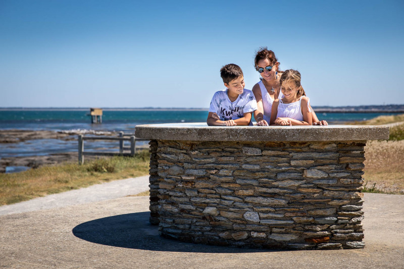 orientation table panorama history la tara la plaine sur mer	