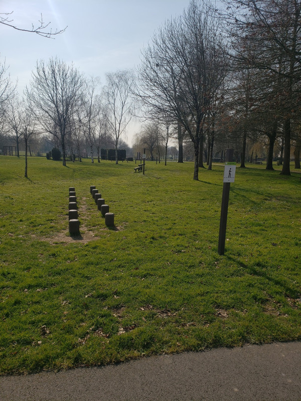 Parcours santé du parc de loisirs de Chauvé