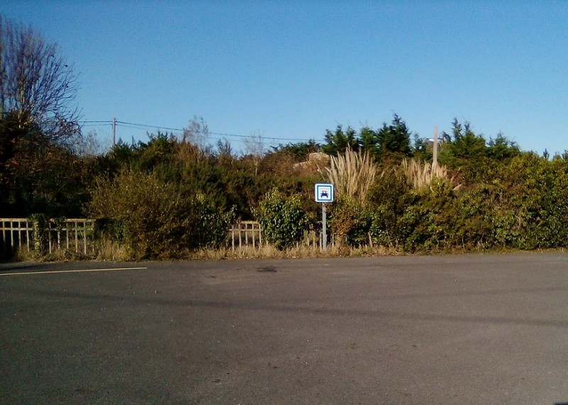 Parking de la gare à Bourgneuf en Retz