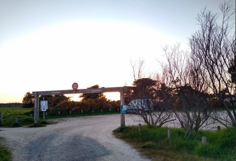 Parkplatz des Lancastria in Les Moutiers-en-Retz	