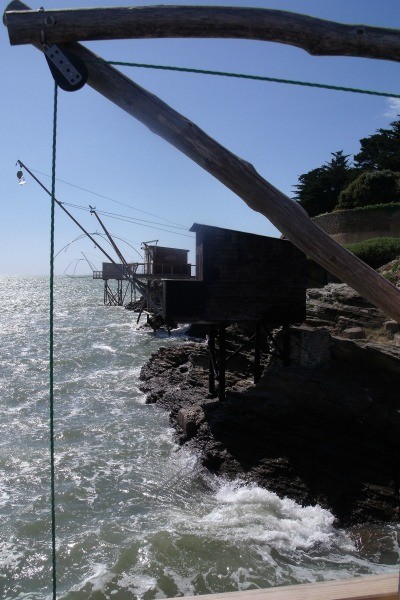 Fishing huts pornic