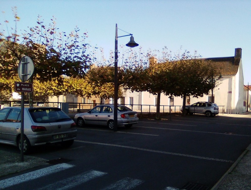 parking place du marais bourgneuf, parking bourgneuf