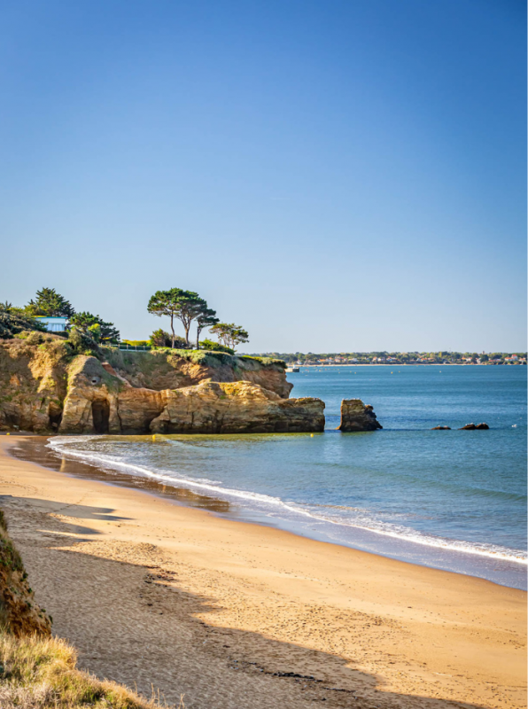 Gohaud beach in Saint-Michel-Chef-Chef