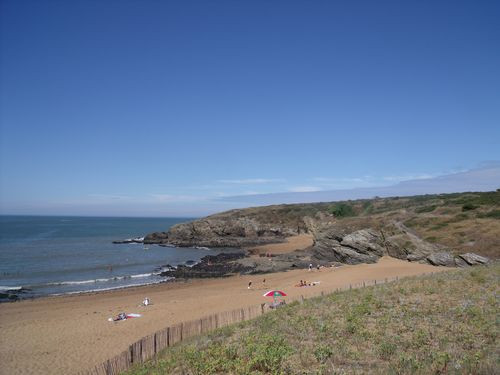 Buchten pornic plage l'étang	
