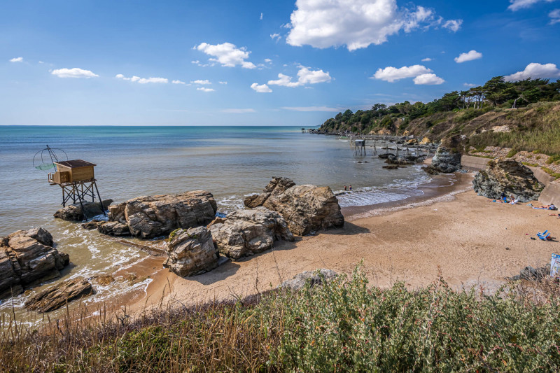 Plage de la Boutinardière, Angeln, Spaziergänge, Angeln la bernerie en retz, Strand la bernerie en retz