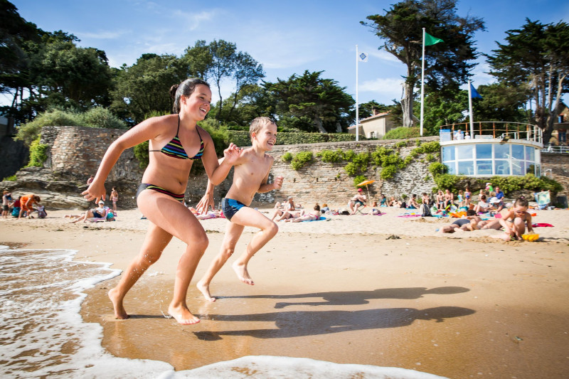 beaches pornic Noëveillard children	