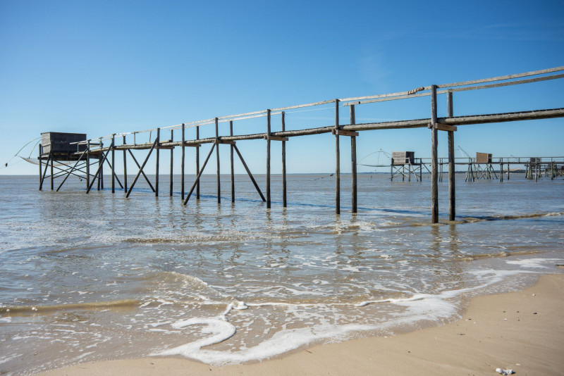 Plage de Lyarne Pecherie Les Moutiers en Retz