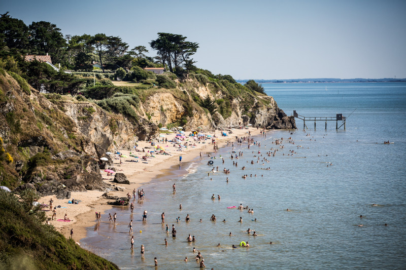 beaches, bourgneuf bay, walking, pornic