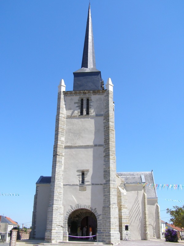 PORCHE DER KIRCHE DES CLION, religiöses erbe, mittelalter, ziel pornic	