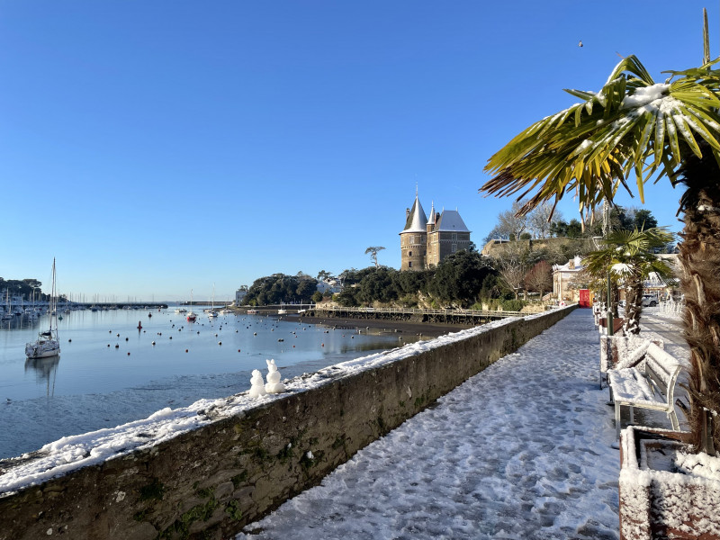 Pornic sous la neige
