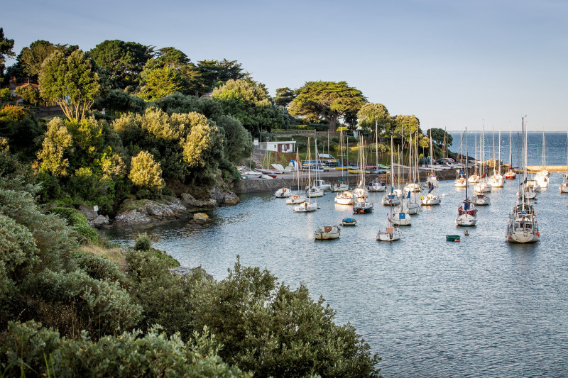 Pornic, hafen, hafen von pornic, hafen von gourmalon, hafen, cale pornic, nautik	