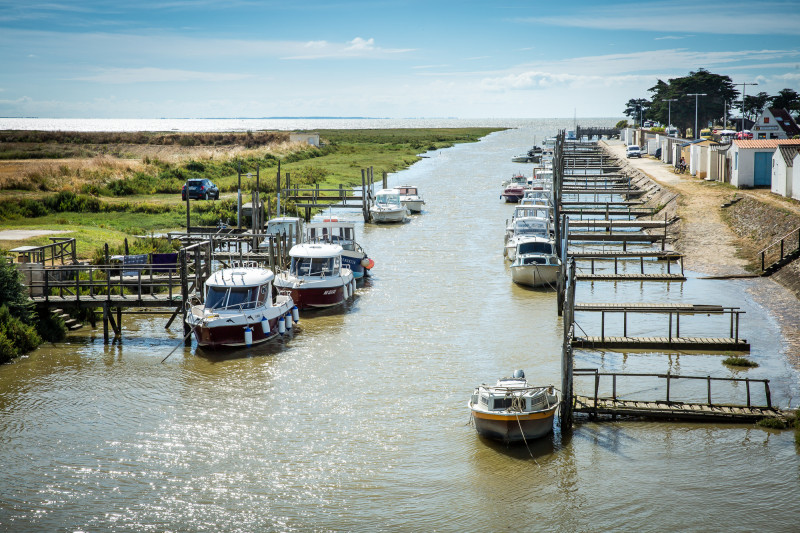 port du collet, fishing port, marina, chinese port, marsh, lyarne, footbridge, les moutiers en retz, moutiers, pays de retz, destination pornic	