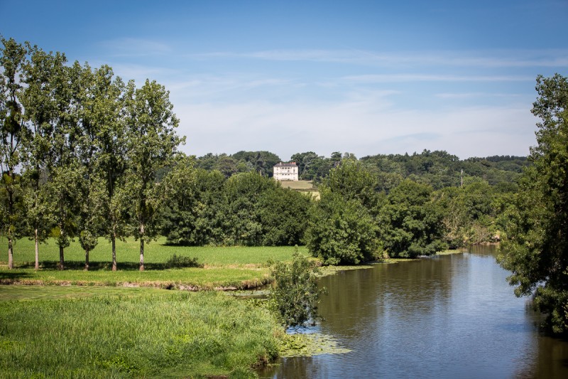 chateau de grandville chateau de granville chapelle port saint père monument historique visite jardin chateau sur l'acheneau pays de retz proche nantes proche pornic