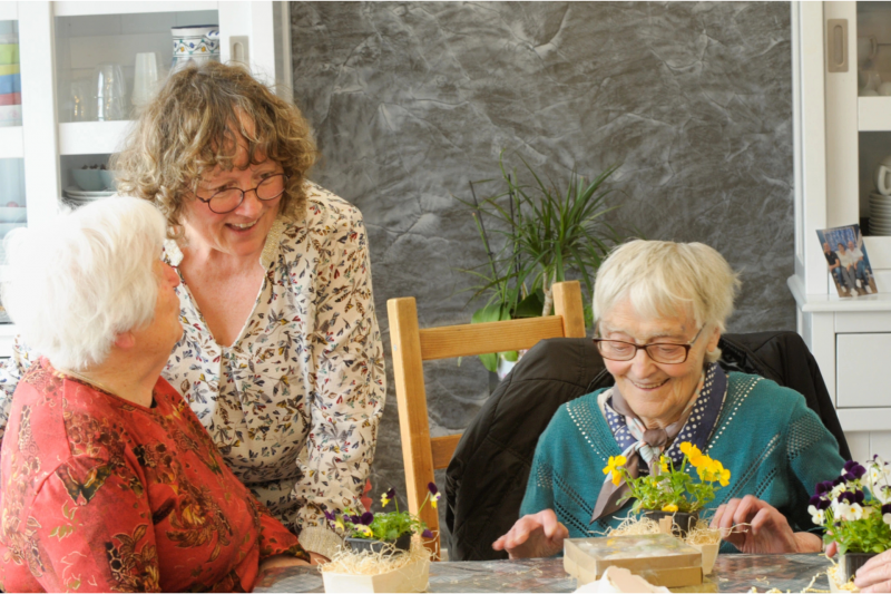 Support for the elderly RegardSolidaires	