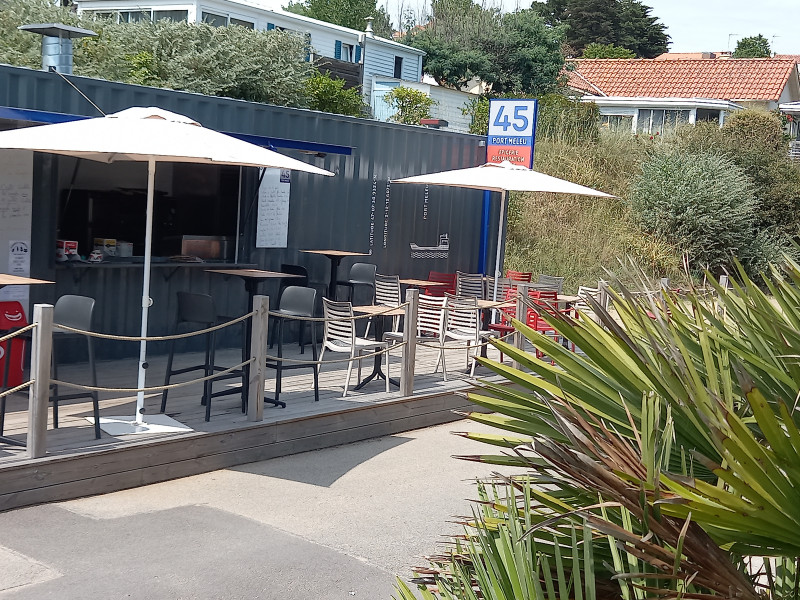 restaurant 45pm, préfailles, pornic, camping
