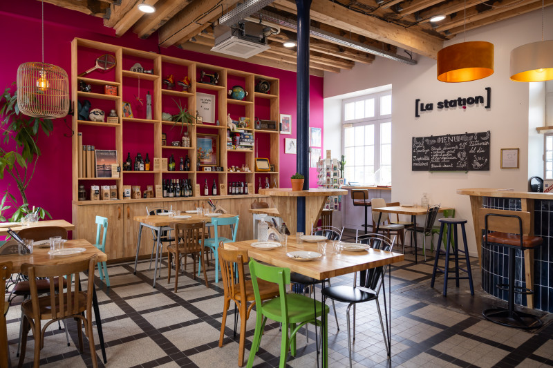 restaurant la station gare de sainte pazanne