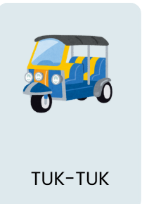 Tuk tuk électrique de Pornic