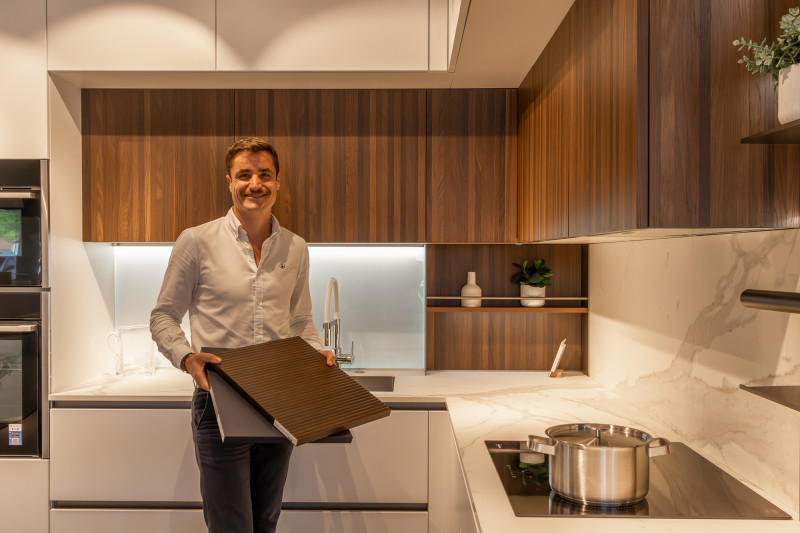 Veneta Cucine Pornic Küchenbauer Loire-Atlantique Arbeiten Ausbau Renovierung Küche Dekoration