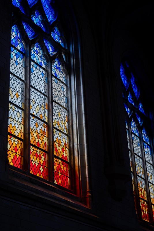 Vitrail de l'église de Saint-Cyr-en-Retz