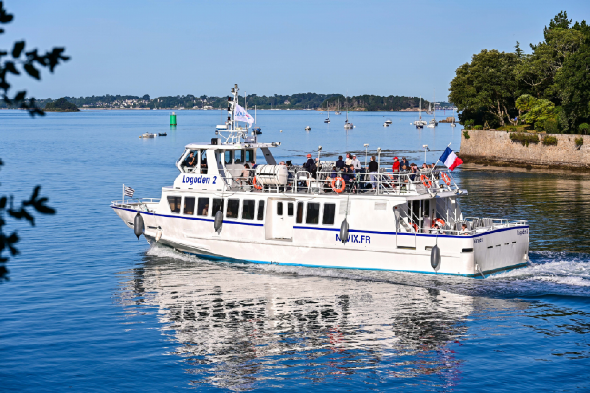 Navix croisière traversées maritime Golfe du Morbihan Belle-Ile-en-Mer 'île de Houat l'île d'Hoedic la Turballe Le Croisic juillet août. - &copy; DR