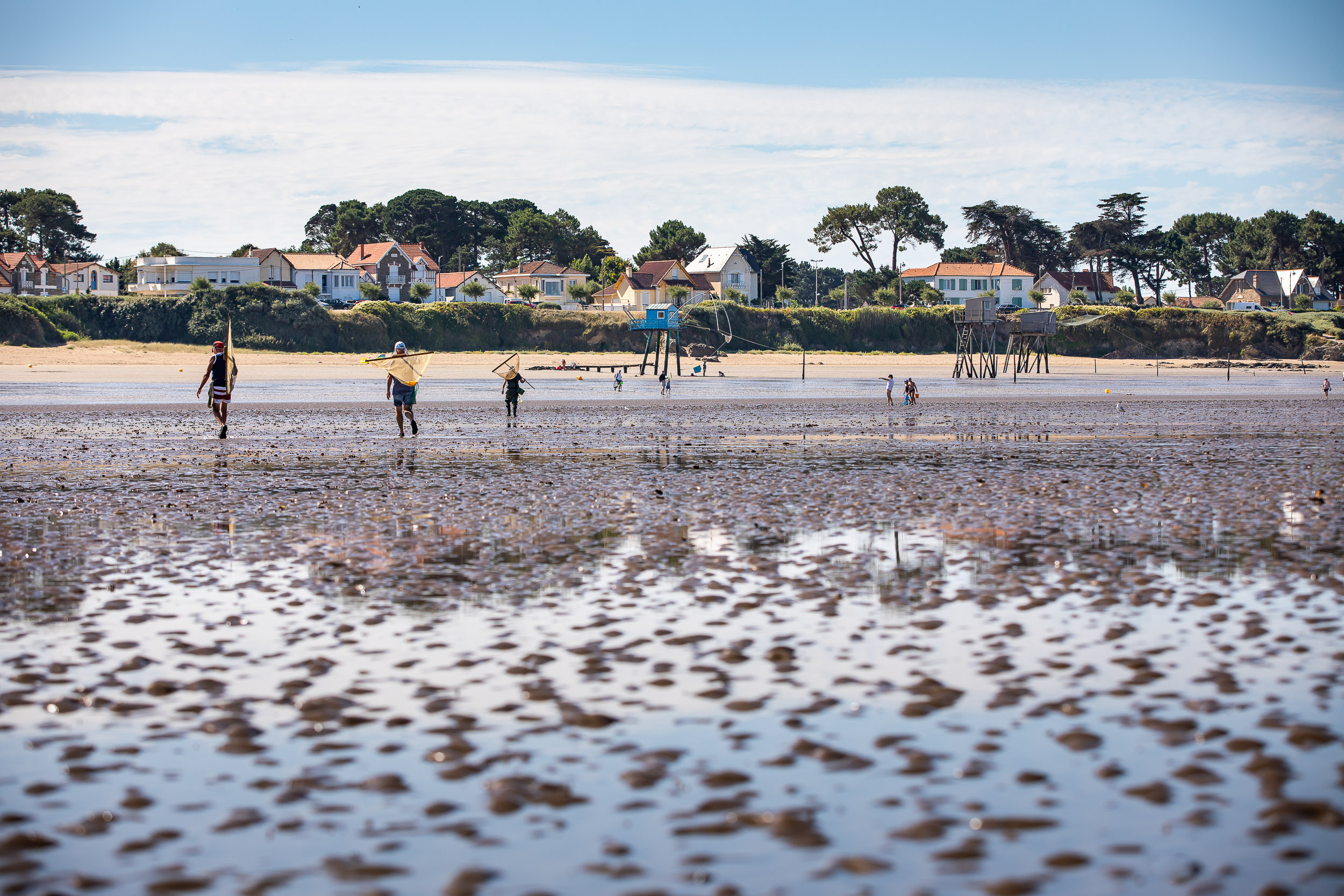 Pêche à pied Saint-Michel-Chef-Chef - © Mélanie Chaigneau