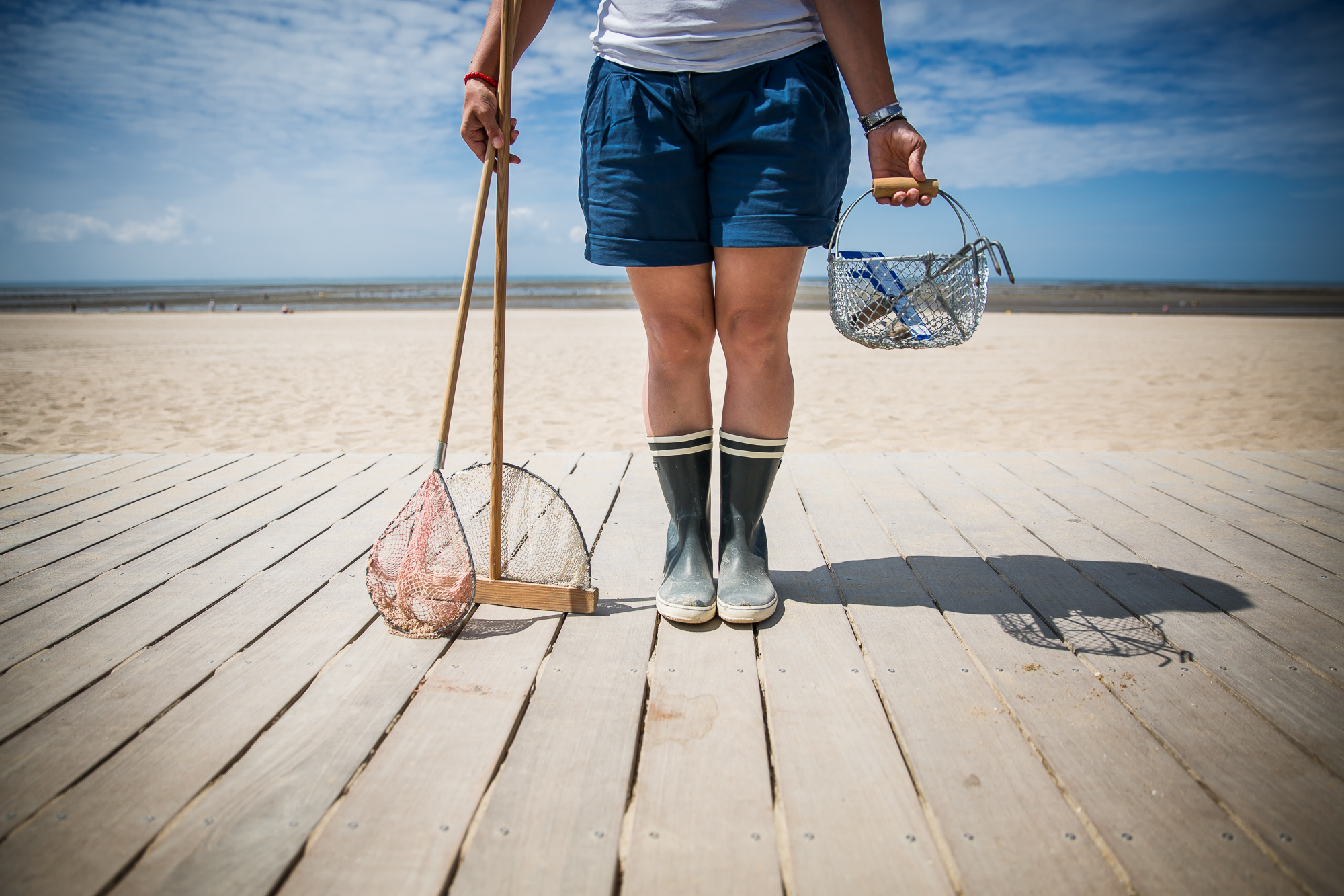 Pêche à pied La Bernerie-en-Retz - © Mélanie Chaigneau