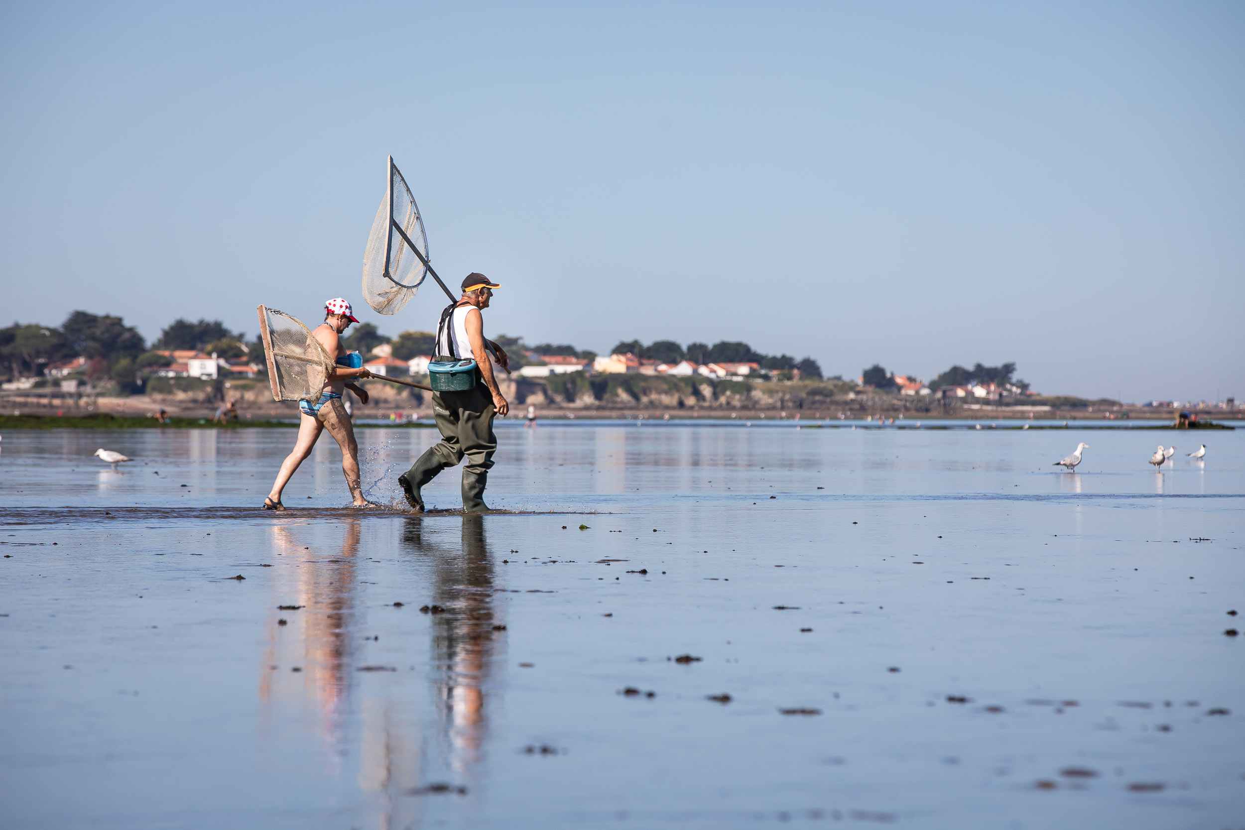 Pêche à pied Saint Michel-Chef-Chef - © Mélanie Chaigneau