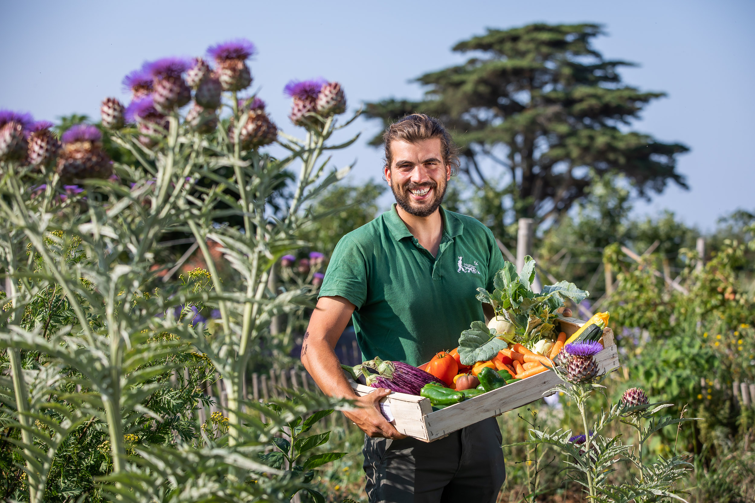 permakultur obstgarten gemüsegarten naturgarten pornic loire-atlantique ökodomäne kultur gartenbau - © Mélanie Chaigneau