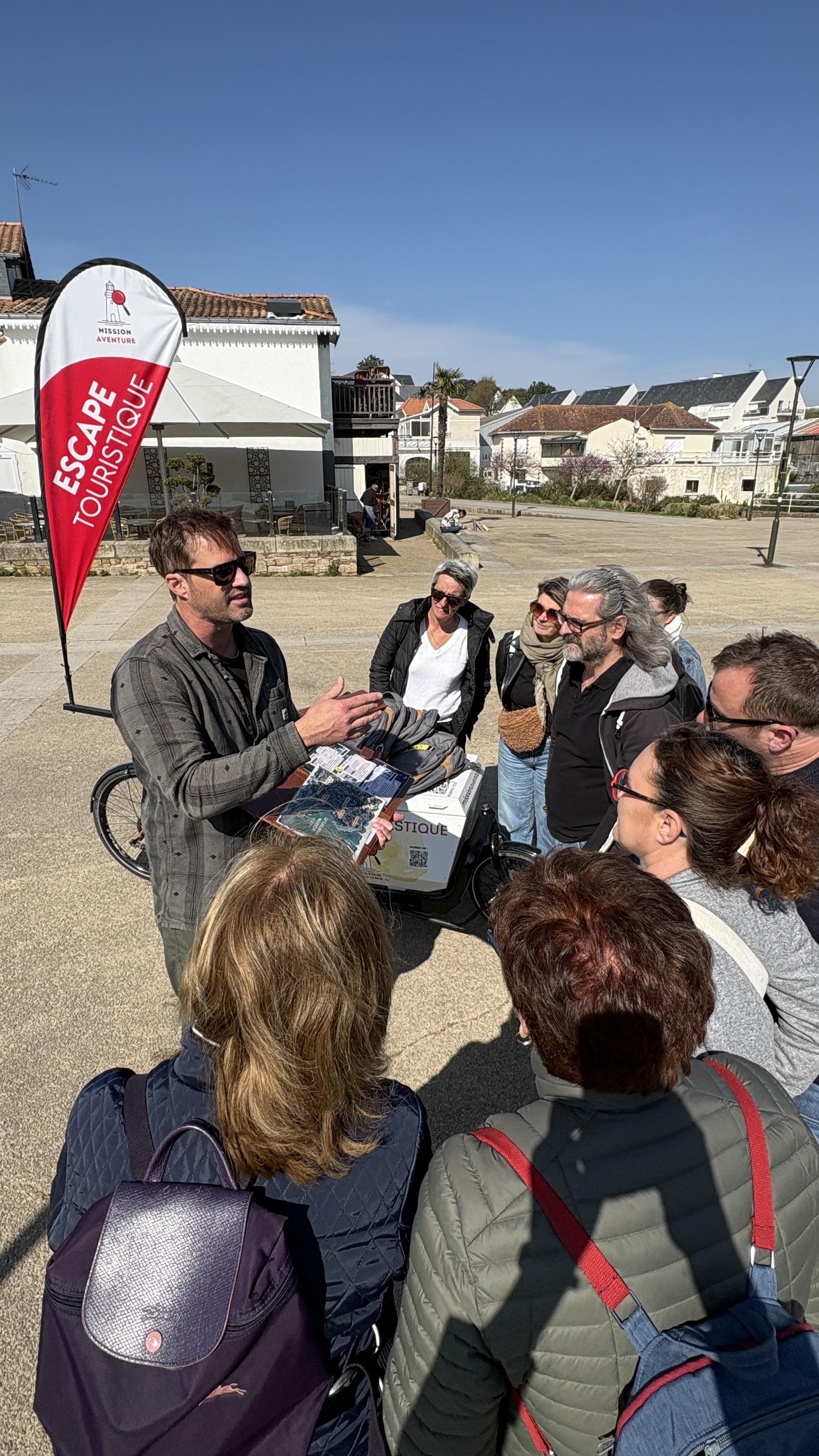 Rendez-vous en terrain connu Destination Pornic réseau partenaires tourisme escape game chasse au trésor équipe - &copy; Andréa Guérin