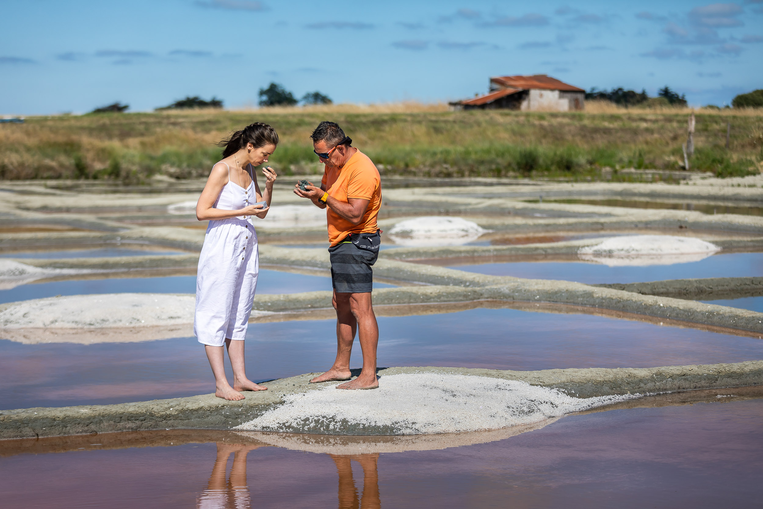 Salines Millac Villeneuve-en-Retz marais salants Pornic paludier sel - © Mélanie Chaigneau
