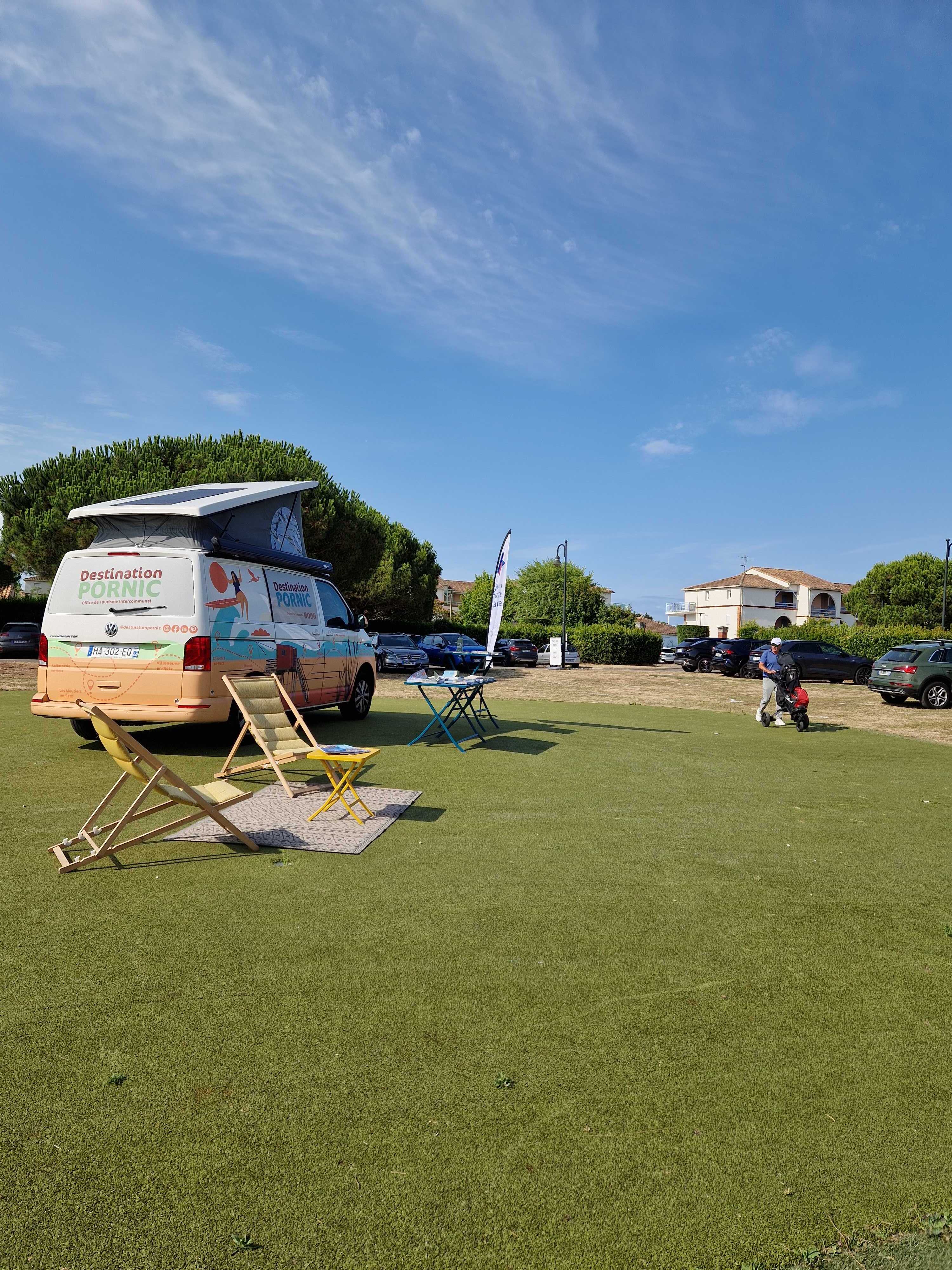 Sam à la fête du golf à Pornic - © Carlo Grigoletto