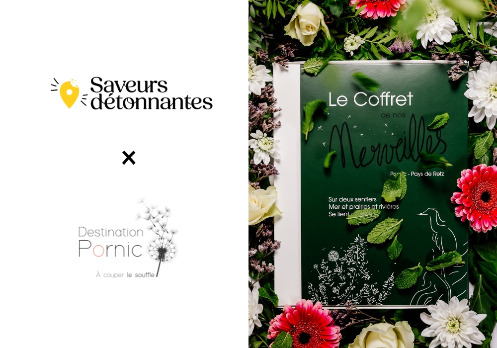 Saveurs détonnantes partenariat Destination Pornic coffret de produits locaux Loire-Atlantique - © Destination Pornic