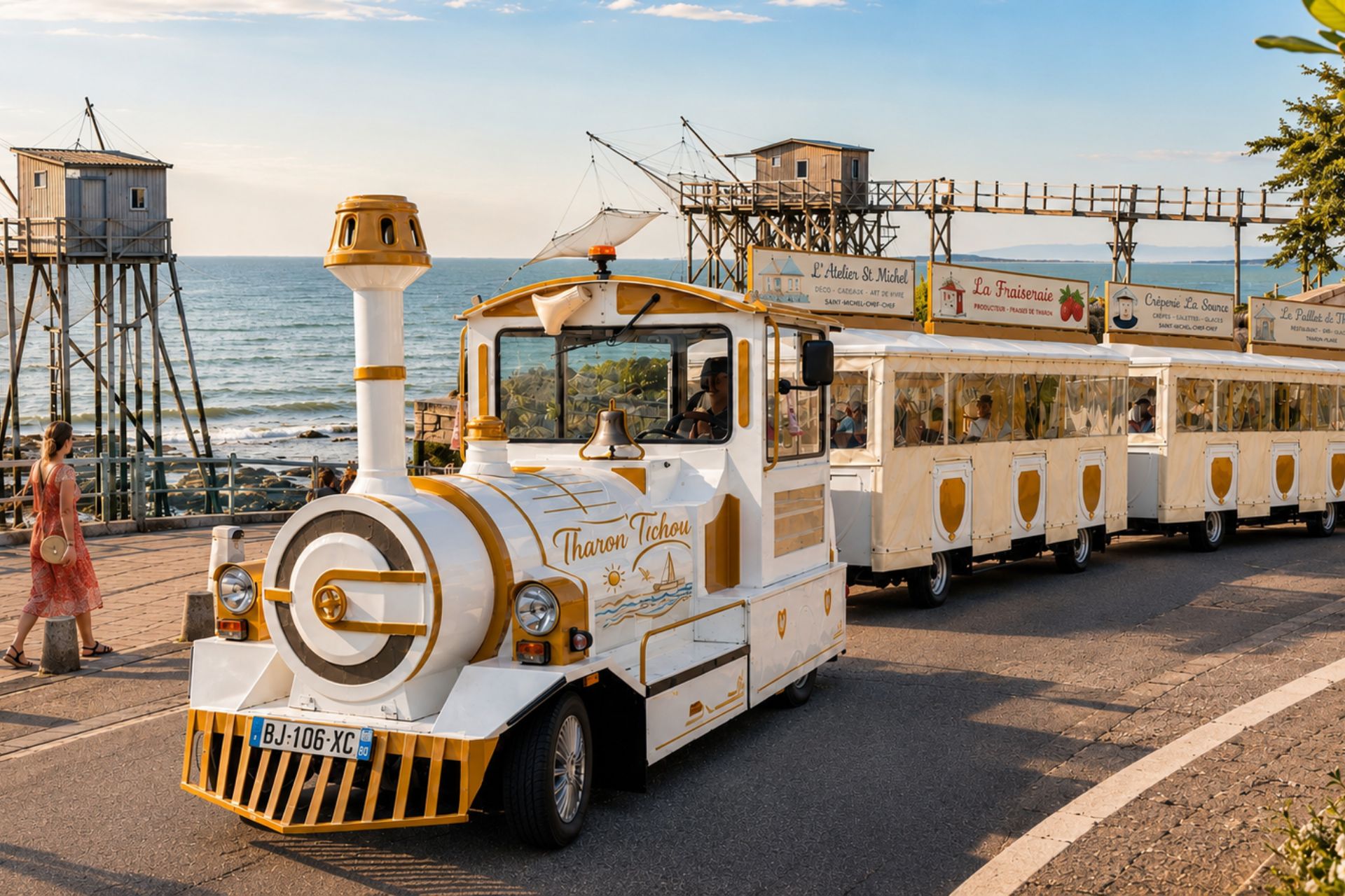 Tharon Tchou petit train touristique Destination Pornic tourisme - &copy; Tharon Tchou