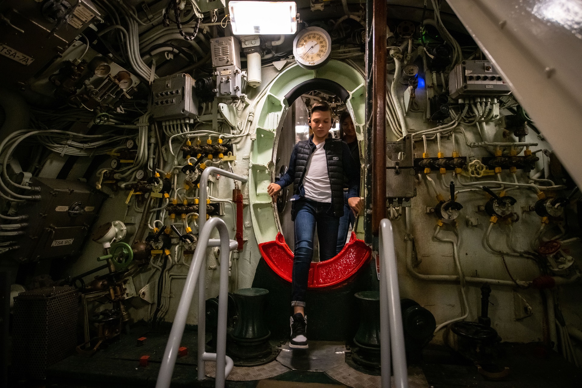 Visite du sous-marin L'espadon à Saint-Nazaire Loire-Atlantique - &copy; DR