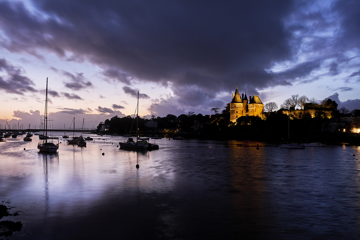 Visite nocturne château Pornic - © Vincent Ducarne - Imprimerie Nouvelle