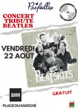 Concert sur podium avec THE BEATSKITS