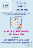 Atelier créatif de Noël