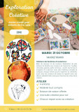 Atelier enfant 4 à 7 ans - Stickers de fenêtres d'automne
