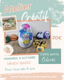Atelier galets peints
