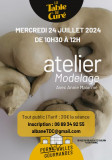 Atelier modelage à La Table du Curé Pornic