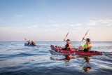 Balade en kayak au coucher du soleil à Préfailles