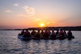 Balade en kayak au coucher du soleil à Préfailles