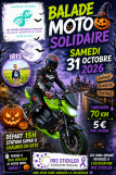 Balade moto solidaire Halloween